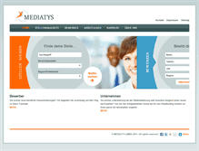 Tablet Screenshot of mediatys.de